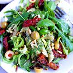pasta salad with sundried tomatoes
